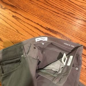 DL 1961 gray wash pants “Vince”